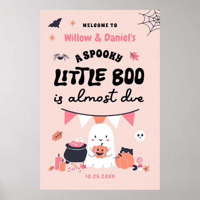 Little Boo är nästan på väg att bli Halloween Baby Poster (Framsidan)