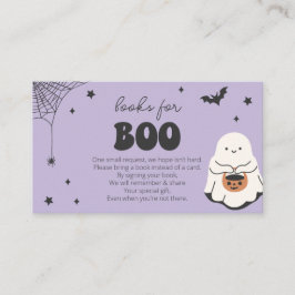 Little Boo är snart Bokar för Baby Card Tilläggskort