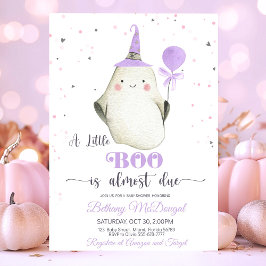 Little Boo är snart dags för babyduschen Inbjudningar