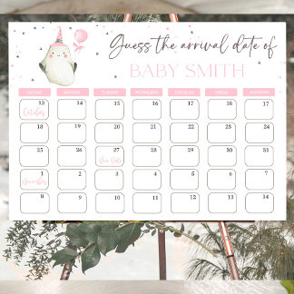 Little Boo är snart dags för babyduschen Poster