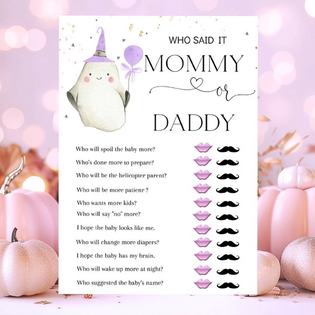Little Boo är snart dags för babyduschspel (little boo baby shower, ghost baby shower, halloween baby shower, bow baby shower theme, fall baby s)