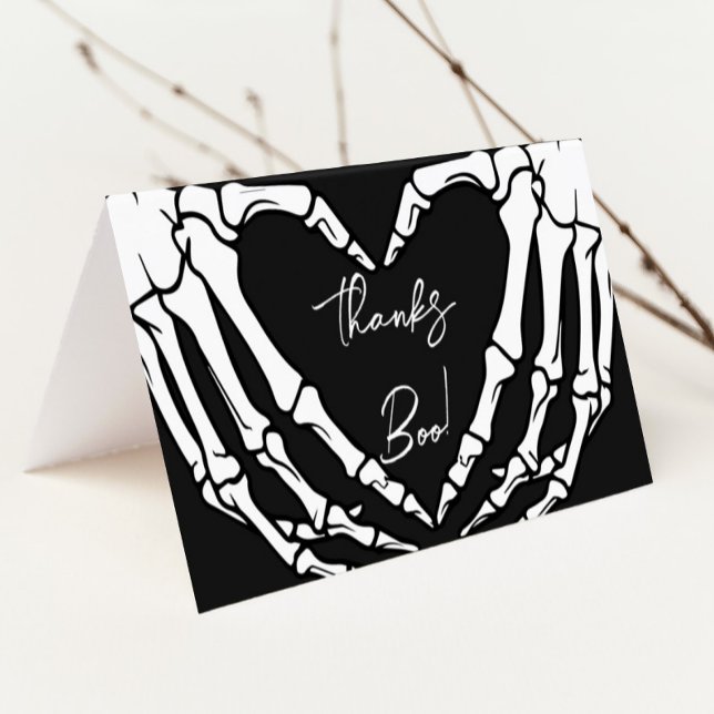 Little Boo Baby Shower - tackkort Kort (Skapare uppladdad)