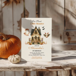 Little Boo Boho Birthday Bash Inbjudningar