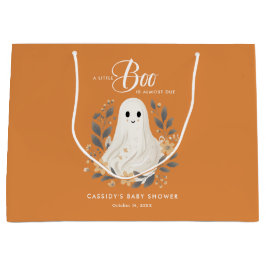 Little Boo Boho Ghost Halloween Baby Shower