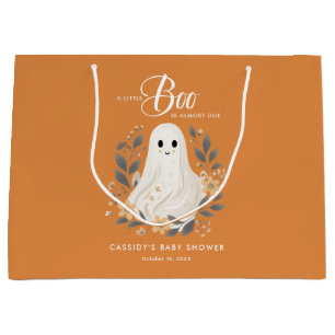 Little Boo Boho Ghost Halloween Baby Shower