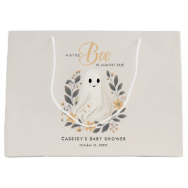 Little Boo Boho Ghost Halloween Baby Shower