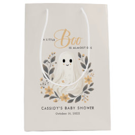 Little Boo Boho Ghost Halloween Baby Shower