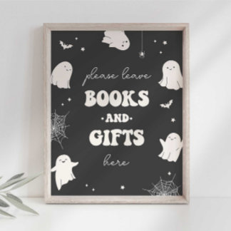 Little Boo Bokar och Gifts Party Sign Poster