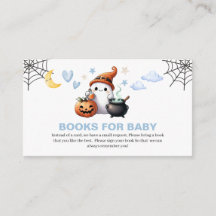 Little Boo Boy Shower Bok för baby-begäran