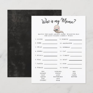 Little Boo Boy som är min Mamma Baby Shower Game