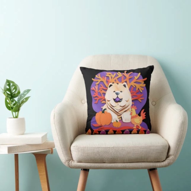 LITTLE BOO Cream Chow Kudde (Skapare uppladdad)