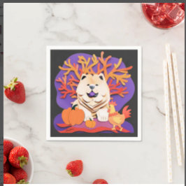 LITTLE BOO Cream Chow Pappersservett