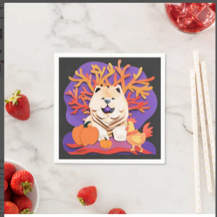 LITTLE BOO Cream Chow Pappersservett
