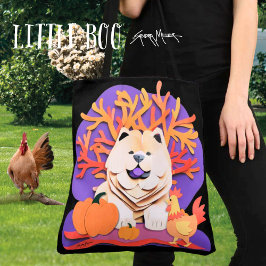 LITTLE BOO Cream Chow Tygkasse