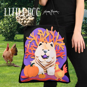 LITTLE BOO Cream Chow Tygkasse