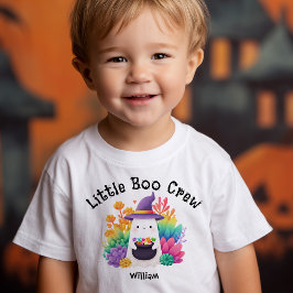 Little Boo Crew Halloween T Shirt