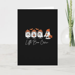 Little Boo Crew Minimalistisk Ren Design Kort