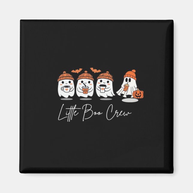 Little Boo Crew Minimalistisk Ren Design Magnet (Framsidan)