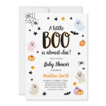 Little Boo Cute Halloween Cute Ghost Baby Shower