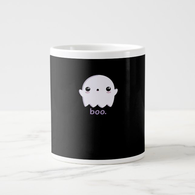 Little Boo Cute Halloween Jumbo Mugg (Framsidan)