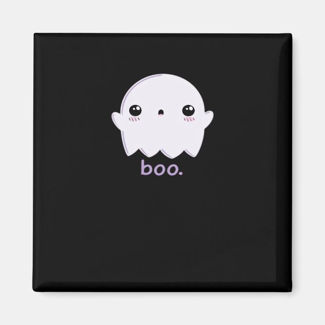 Little Boo Cute Halloween Magnet (Framsidan)