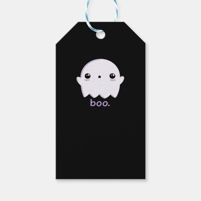Little Boo Cute Halloween Presentetikett (Framsidan)