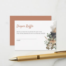 Little Boo Diaper Raffle Enclosure Card Tilläggskort