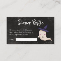 Little Boo Girl Baby Shower Raffle