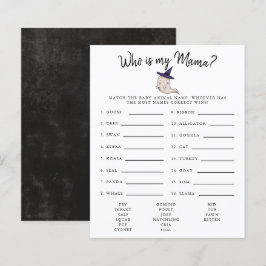 Little Boo Girl som är min Mamma Baby Shower Game