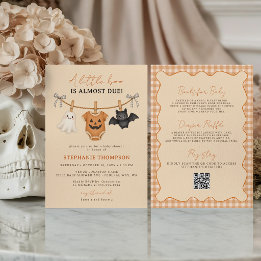 Little Boo Halloween Allt-i-ett Baby Shower  Inbjudningar