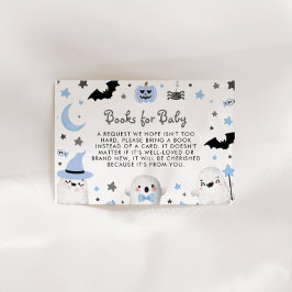 Little Boo Halloween Baby Shower Bokar för Baby Tilläggskort