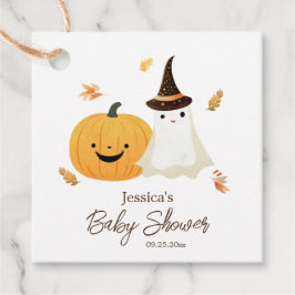 Little Boo Halloween Baby Shower Gåvor Etiketter