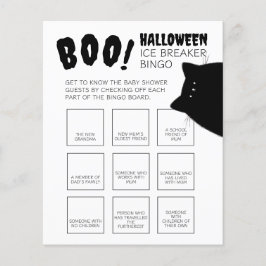Little Boo Halloween Baby Shower Ice Bingo