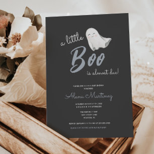 Little Boo Halloween Baby Shower Inbjudningar