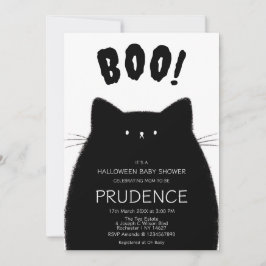 Little Boo Halloween Baby Shower Inbjudningar