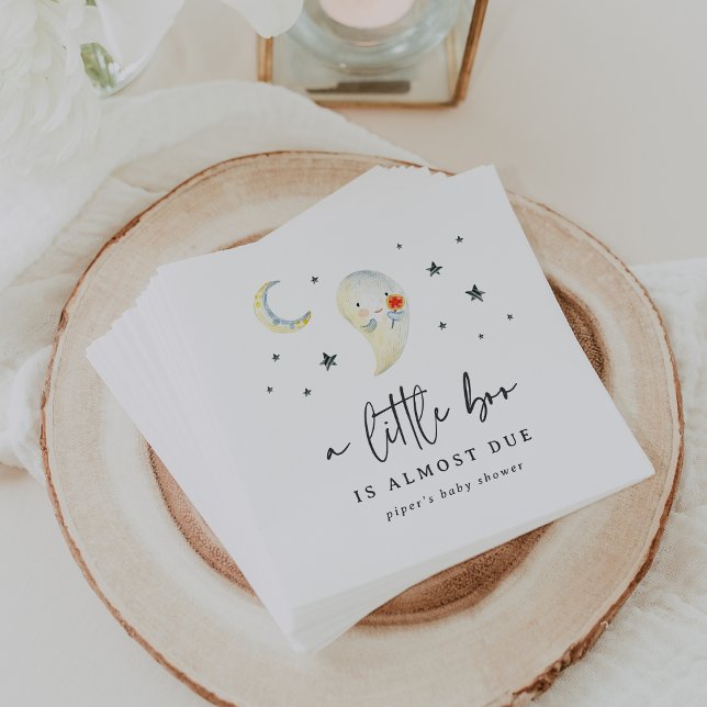 Little Boo Halloween Baby Shower Pappersservett (Skapare uppladdad)