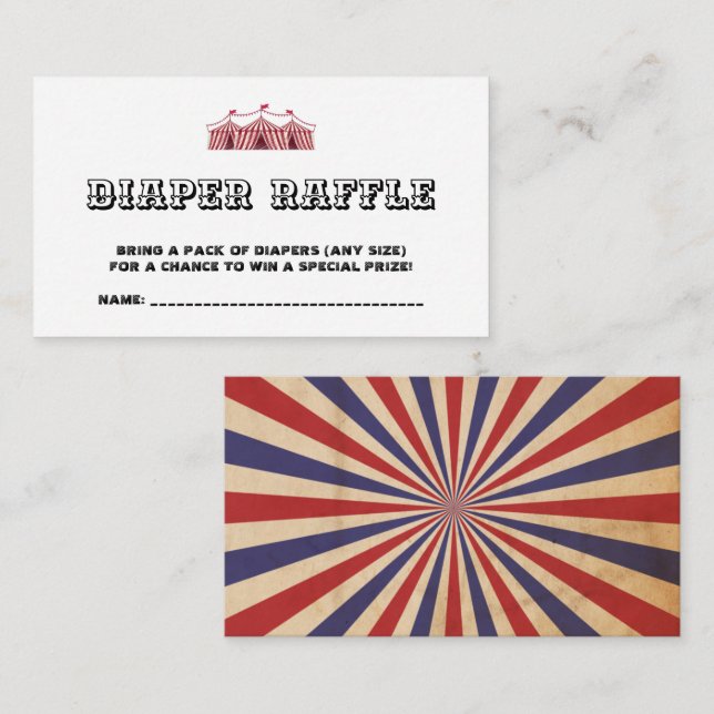 Little Boo Halloween Baby Shower Raffle Enc Tilläggskort (Fram/baksida)