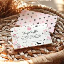 Little Boo Halloween Baby Shower Raffle