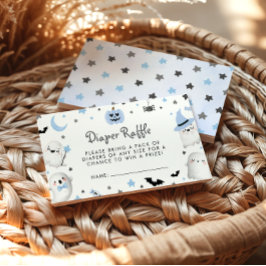 Little Boo Halloween Baby Shower Raffle Tilläggskort