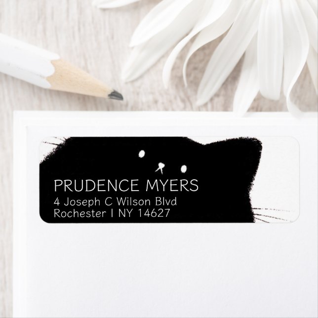 Little Boo Halloween Baby Shower Returadress Etikett (Insitu)