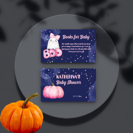 Little boo Halloween babydusch bokar för baby Tilläggskort