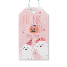 Little Boo Halloween Birthday Tack Favor