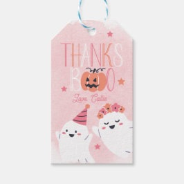 Little Boo Halloween Birthday Tack Favor Presentetikett