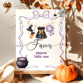 Little Boo halloween Clothesline Favoriter Poster