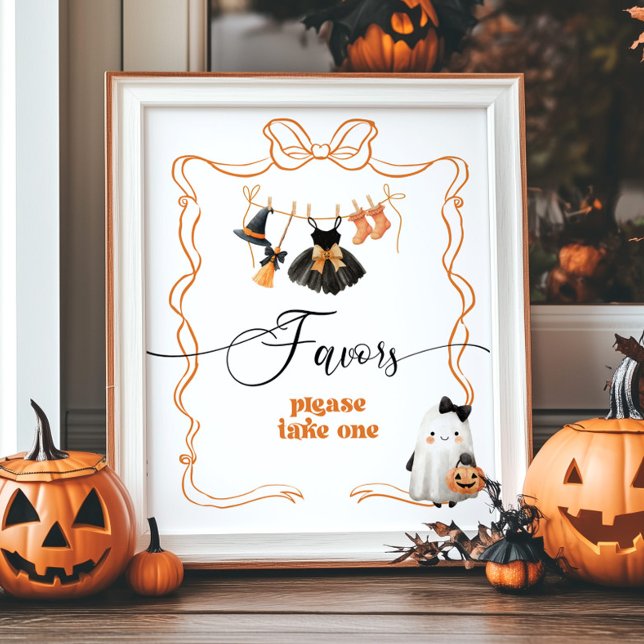 Little Boo halloween Clothesline Favoriter Poster (Skapare uppladdad)