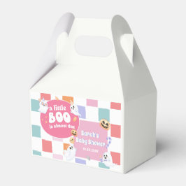 Little Boo Halloween Groovy Baby Shower Party Presentaskar