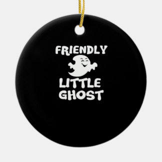 Little Boo Halloween Skriv ut Julgransprydnad Keramik