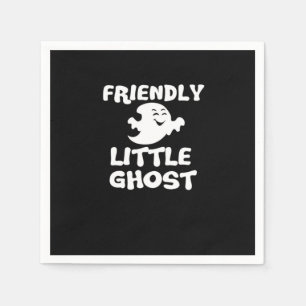 Little Boo Halloween Skriv ut Pappersservett