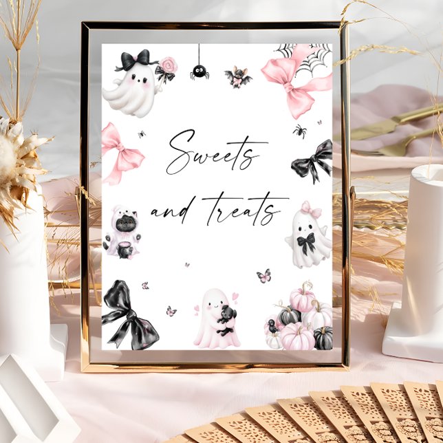 Little Boo Halloween Sweets and Treats Poster (Skapare uppladdad)
