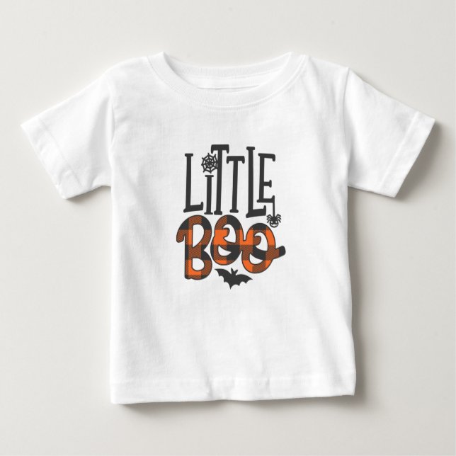 Little Boo Halloween T Shirt (Framsida)